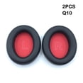 thumbnail image 4 of sweethay Almohadillas para auriculares, funda de cuero PU, almohadillas de esponja para auriculares, cubierta con hebilla, reemplazo de malla Type2 NO2, 4 of 6