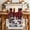Red Black White, variant on Red Christmas Table Runner 70 Inches Long Farmhouse Dress Scarves, Snowman Snowflake Winter Birds Dining Tablerunner for Coffee Table/Kitchen Island/Party Décor, 13" x 70"