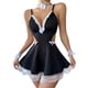 thumbnail image 1 of Tangas de mujer Sexy Gibobby Lencería Extreme Sexy Dessous Color negro G, 1 of 5