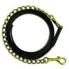 Gatsby Leather Lead with Chain 6ft Havanna