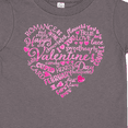 thumbnail image 4 of Inktastic Valentine words in pink Boys or Girls Toddler T-Shirt, 4 of 5