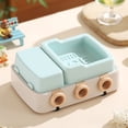 thumbnail image 5 of Silicone Ice Cream Mold Popsicle Maker with Lid DIY Homemade Ice Lolly Mold Cartoon Cute Design Household Easy-remove Ice Tray Summer Treats Easter Decorations Easter Gifts Decor, Blue, 5 of 7