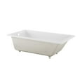 thumbnail image 2 of Voltaire 72" x 36" Reversible Drain Drop-In Bathtub, 2 of 13