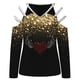 thumbnail image 5 of Tops sexis con hombros descubiertos para mujer, camisetas ahuecadas con escote en V y hombros descubiertos, blusas, camisas, suéteres Fridja  FKASFK4761, 5 of 6