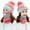3Pcs/Set Pink, variant on HESHENG Fleece Lined Women Beanie Knit Hat, Winter Scarf Mask Set, Girls Warm Hat Earmuffs Cap with Pom Scarf Set, Beige