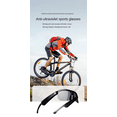 thumbnail image 2 of AI intelligent translation glasses Bluetooth earphones M6Pro sunglasses black technology bone conduction outdoor cycling and driving, 2 of 15