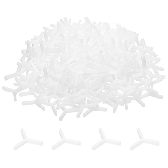 Uxcell 100pcs Tile Spacers 2mm Hard Plastic Y Type Tiles Leveler Spacer Installation Ceramic Spacing Clips