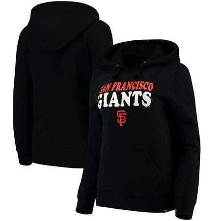 San Francisco Giants Pullover - San Francisco Giants '47 Women's Headline Pullover Hoodie - Black