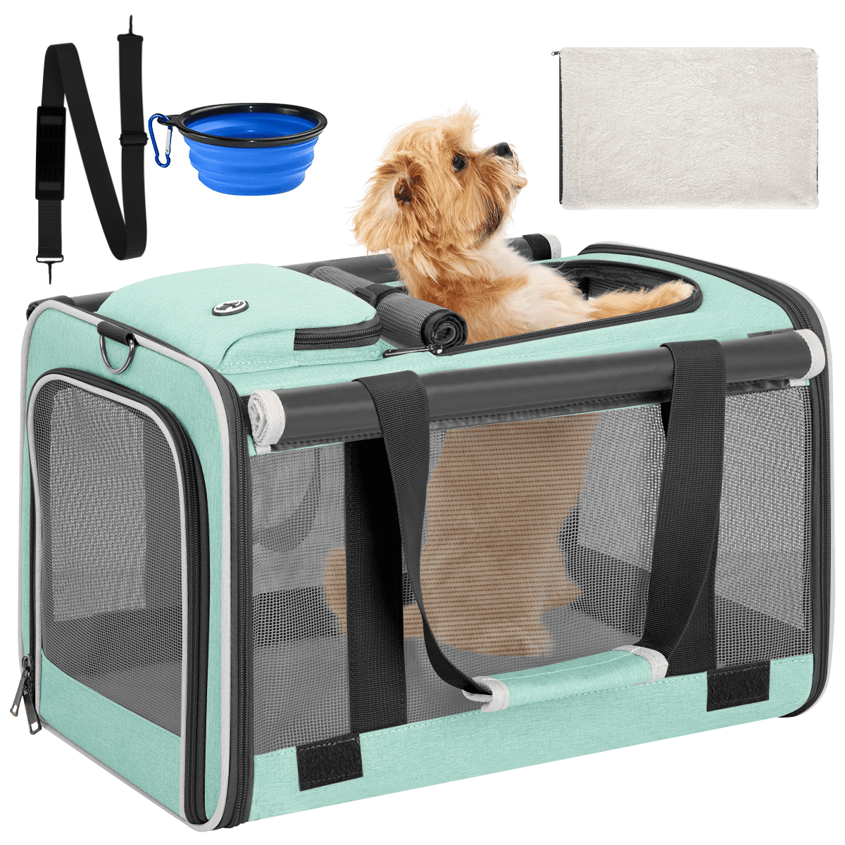 Cshidworld Soft-Sided Cat Carrier for Large Cats, 25 lb photo 1