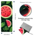 thumbnail image 4 of Watermelon Gym Towel with Storage Bag, 72.8"x26.8", Suitable for Yoga, Pilates, Fitness, Hot Yoga Towel, Yoga Mat Towel, Yoga Towels, 4 of 6