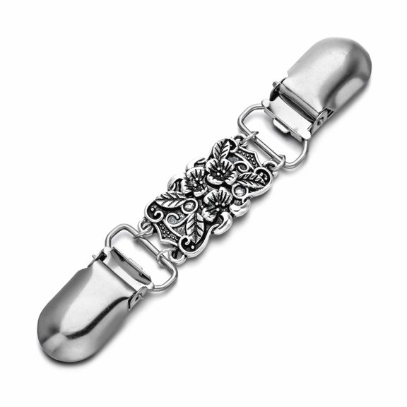 Aellinatey Duck Bill Clip Women's Clothing Chain Cardigan Tightened Sweater Clip Brooch