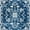 Blue, variant on Unique Loom Boston Collection Area Rug - Medallion (5' 3" Square Blue/Ivory)