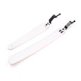 thumbnail image 3 of Unique Bargains Pair White Plastic Front Rear Fenders Mudguards for Road Folding Bike Bicycle, 3 of 3