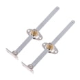 thumbnail image 3 of HORIALENCE Steel Support Rods 2Pcs for Wardrobe Use 8.00x2.70x2.00cm Door Stabilization, 3 of 8