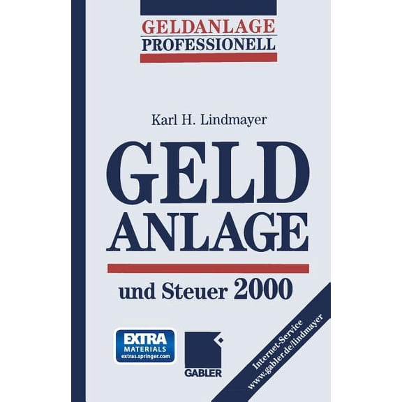 Geldanlage Und Steuer 2000, (Paperback)