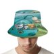 thumbnail image 4 of Octonautas Sombrero bucket para adultos, gorra de protección solar, sombrero de pescador plegable para viajes al aire libre, pesca y actividades de verano, 4 of 6