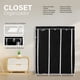 thumbnail image 3 of Closet Organizador Ropero Rack Armable Idea Nuova Negro, 3 of 5