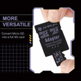 thumbnail image 6 of Amplim Micro SD Card 64GB | MicroSD Memory Plus Adapter | A1 MicroSDXC U3 Class 10 V30 UHS-I for Nintendo, GoPro Hero, Surface, Phone, Camera Cam, Tablet | Purple, 6 of 6