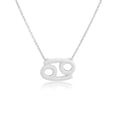 thumbnail image 1 of Constellation Theme Friendship Necklace Creative Comfortable Ins Exquisite Durable Rust-proof Lightweight Fashion Accessory Cancer Silver, 1 of 6