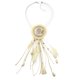 thumbnail image 3 of Declaración de India Tribe Collar con Colgante de Borlas étnicas - - Blanco Hugo Collar Bohemian Dreamcatcher, 3 of 4
