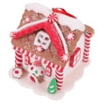 thumbnail image 5 of Gymnture Christmas Gingerbread House Resin Hanging Ornaments for Tree & Home Decor, 5 of 10