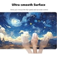 thumbnail image 5 of Blue Sky Mouse Pads for Desk, Keyboard and Mouse Pad, Desk Pad Mat, Waterproof Desk Pad with Non-Slip Base and Stitched Edge for Gaming Work Home Office (31.5x15.7inch), 5 of 6
