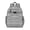 Grey-48, variant on Great White Shark Nautical Students Backpack With Underwater Marine Life Ocean Tropical Sea Abstract Funny Pattern