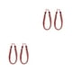 thumbnail image 1 of Billuyoard 2X Tie Back cortina vendaje colgante decoración habitación calcomanía DIY Prop interesante multiusos cocina decoración exquisita Rojo 2Conjunto, 1 of 6