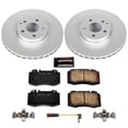 thumbnail image 2 of PowerStop Front Geomet Coated Brake Rotor and Pad Kit Fits: MERCEDES-BENZ Select Models CRK6752, 2 of 5