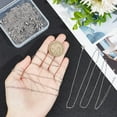 thumbnail image 3 of 20 Pcs 21.65 inch Necklace Chains 1.6mm 304 Stainless Steel Link Cable Chain Necklaces Snake Chains with Chain Extender, 3 of 6