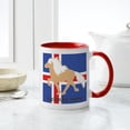 thumbnail image 4 of CafePress - 11 Oz Palomino Icelandic Horse W/Flag Mug Mugs - 11 oz Ceramic Mug - Novelty Coffee Tea Cup, 4 of 4