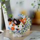 thumbnail image 5 of Bloques de construcción en miniatura Flower Moon Sanrio Cinnamoroll Losto Cat Dog Fox, modelo 3D de dibujos animados de animales, microladrillos, juguetes para niños, regalo, 5 of 5