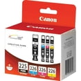 thumbnail image 2 of Canon 4530B008 Ink Cartridge - Black & Tri-Color CLI-226 BK/ CLI-226, 2 of 5