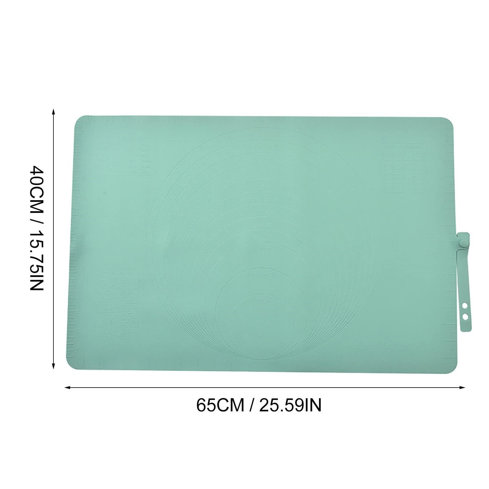 XKHHLH Extra Large Kitchen Silicone Pad - Non Slip Non Stick Silicone Pastry Mats for Rolling Out Dough, Baking Mats Silicone for Baking Cookie Sheets, Thick Heat Resistant Mat for Oven Bread