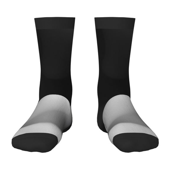 Naloa Black White Fluid Sculpture Kids Socks Unisex Kids and Toddlers' Crew Socks, ,1 Pairs