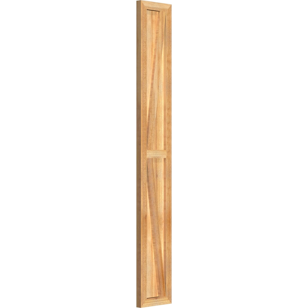 10 3/4"W X 73"H Timbercraft Two 5 3/8" Boards Framed Board-N-Batten Shutters W/Z-Bar, Rough Sawn Western Red Cedar (Per Pair)