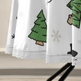 thumbnail image 5 of Coolnut 60" Christmas Snowman Round Tablecloth, Waterproof Stain and Wrinkle Resistant Washable Decorative Table Covers for Kitchen Dining Tabletop Party Outdoor Picnic, 5 of 7