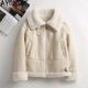 thumbnail image 4 of Moda AYUNSUE Chaquetas de piel de oveja merino natural para mujer 2024 Chaqueta de piel de cordero real de invierno Abrigo corto femenino de lujo, 4 of 5