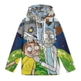 thumbnail image 5 of Rick And Morty Youth Hoodies Boys Girls 3D Printed Sweatshirt Fall Winter Clothes Long Sleeves Pullover Sweater L, 5 of 6