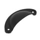 thumbnail image 5 of Pomo de metal para muebles de gabinete con forma de concha antigua, accesorio para utensilios de cocina (negro), 5 of 12