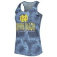 thumbnail image 2 of Women's Concepts Sport Navy Notre Dame Fighting Irish Billboard Tie-Dye Tank Top & Shorts Set, 2 of 5