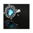 thumbnail image 2 of 12pcs Acrylic Napkin Rings Napkin Holders Wedding Banquet Dinner Decoration (Blue), 2 of 5