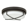 thumbnail image 2 of Hinkley Lighting 4382KZ Halsey 3 Light Foyer Flush Mount,Buckeye Bronze, 2 of 2