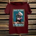 thumbnail image 2 of Camiseta de mujer Camisetas divertidas de manga corta Camiseta estampada Tops Blusa Regalo para mujer Fridja zx1319, 2 of 5