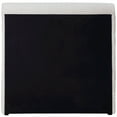 thumbnail image 5 of Meridian Furniture Stylus Cream Boucle Fabric Twin Bed, 5 of 8