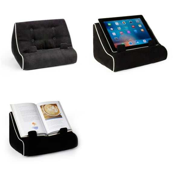 Thinking Gifts - Book Couch Tablet/iPad Stand and Book Holder | Reading Pillow | Reading in Bed