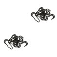 thumbnail image 2 of ZheElen 10pcs Zipper Pulls Cord Rope Ends Slider For Clothing/Bags 65mm Style A 2Set, 2 of 6