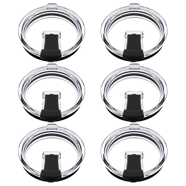 tapas de repuesto para vasos de coche, a prueba de derrames, de plástico duradero.