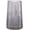 Gray, variant on 8 Inch Blue Ribbed Glass Vase, Modern Flower Vase for Bouquets, Centerpiece Vase for Living Room Bedroom Dining Table Office Wedding
