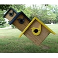 thumbnail image 7 of Nature Products USA Classic Cedar & Recycled Poly Lumber Wren Birdhouse with Predator Guard (Yellow), 7 of 7